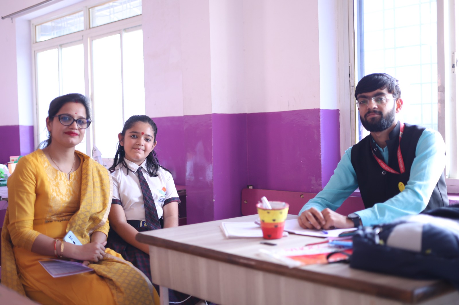 Parent teacher meeting gk hereitage